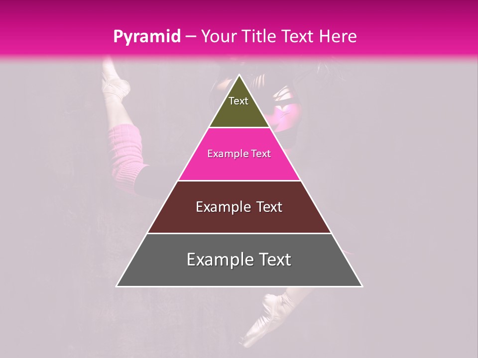 Cool Posing Aerobics PowerPoint Template