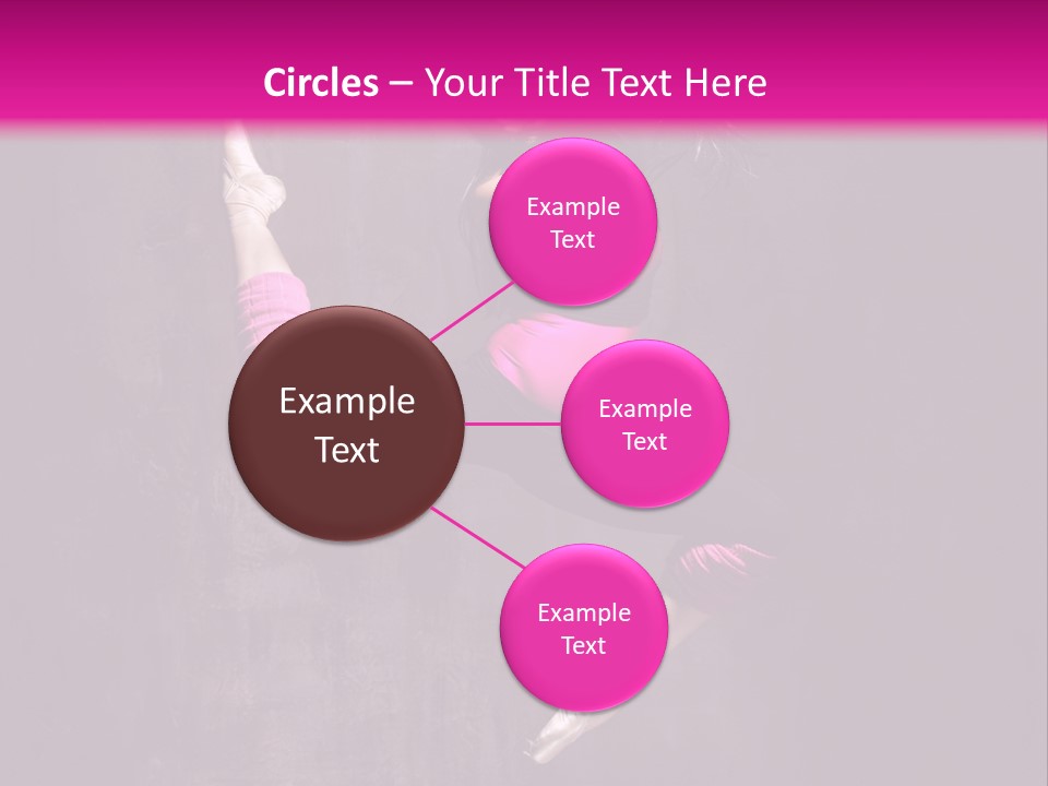 Cool Posing Aerobics PowerPoint Template