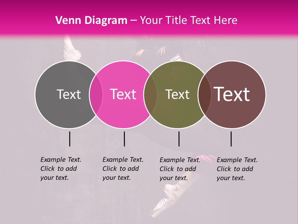 Cool Posing Aerobics PowerPoint Template