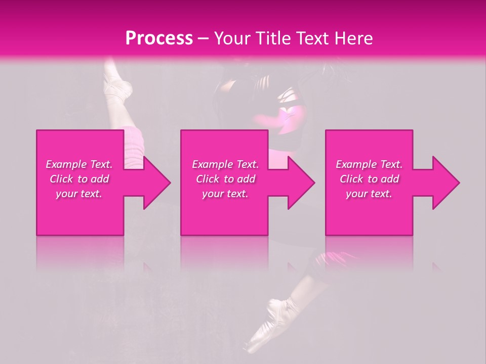 Cool Posing Aerobics PowerPoint Template