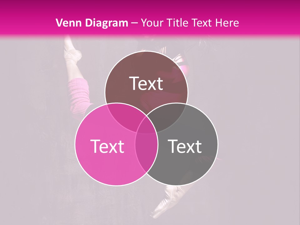 Cool Posing Aerobics PowerPoint Template