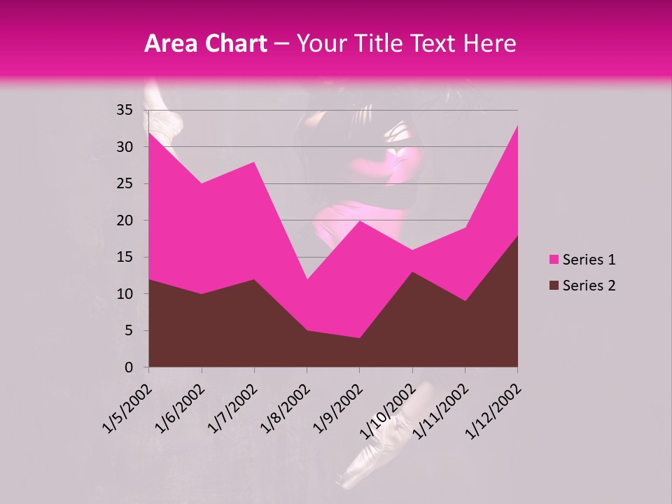 Cool Posing Aerobics PowerPoint Template