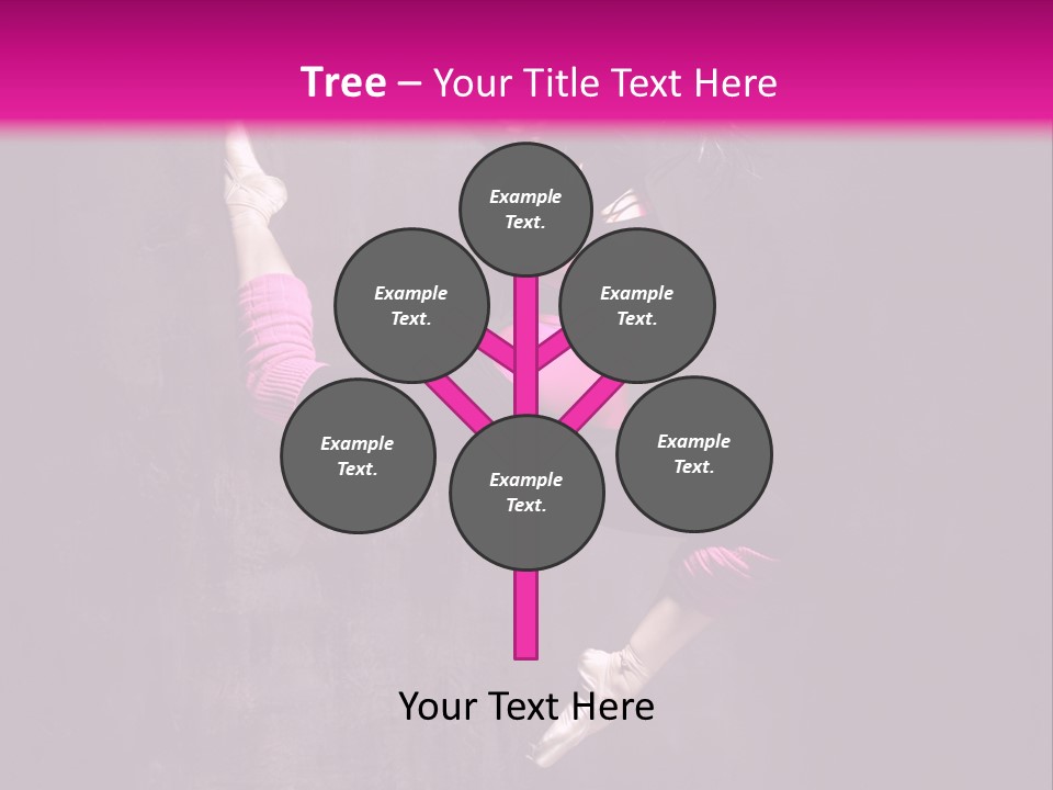 Cool Posing Aerobics PowerPoint Template