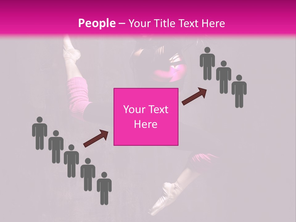 Cool Posing Aerobics PowerPoint Template