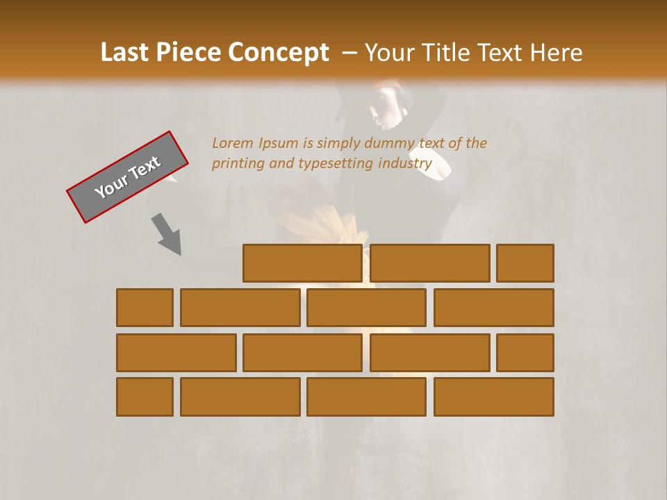One Stretching Agility PowerPoint Template