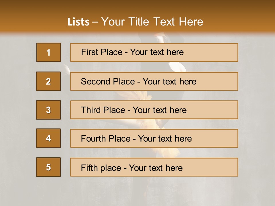 One Stretching Agility PowerPoint Template