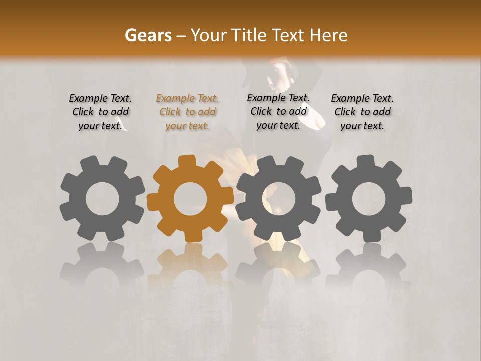 One Stretching Agility PowerPoint Template