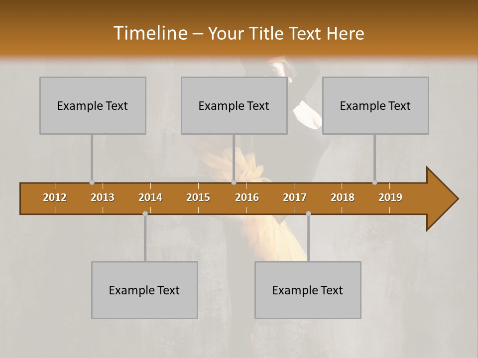 One Stretching Agility PowerPoint Template