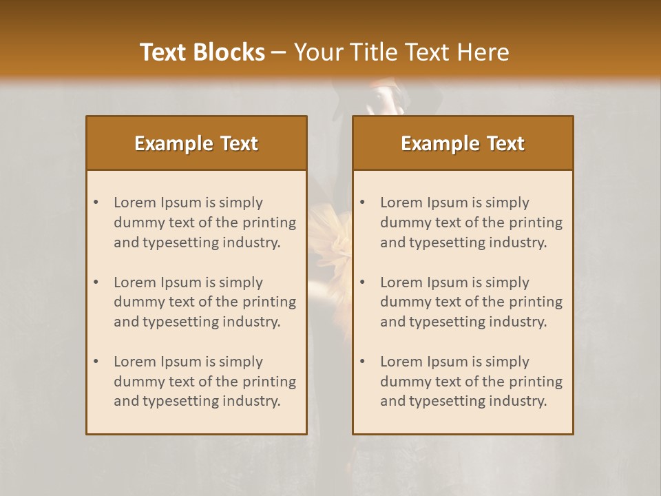 One Stretching Agility PowerPoint Template