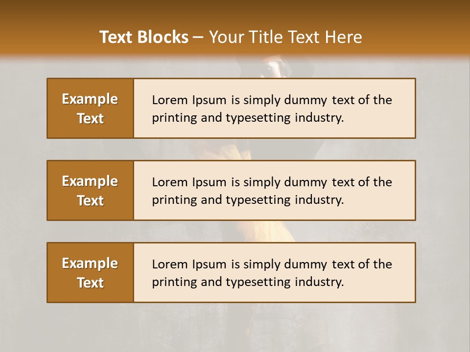 One Stretching Agility PowerPoint Template