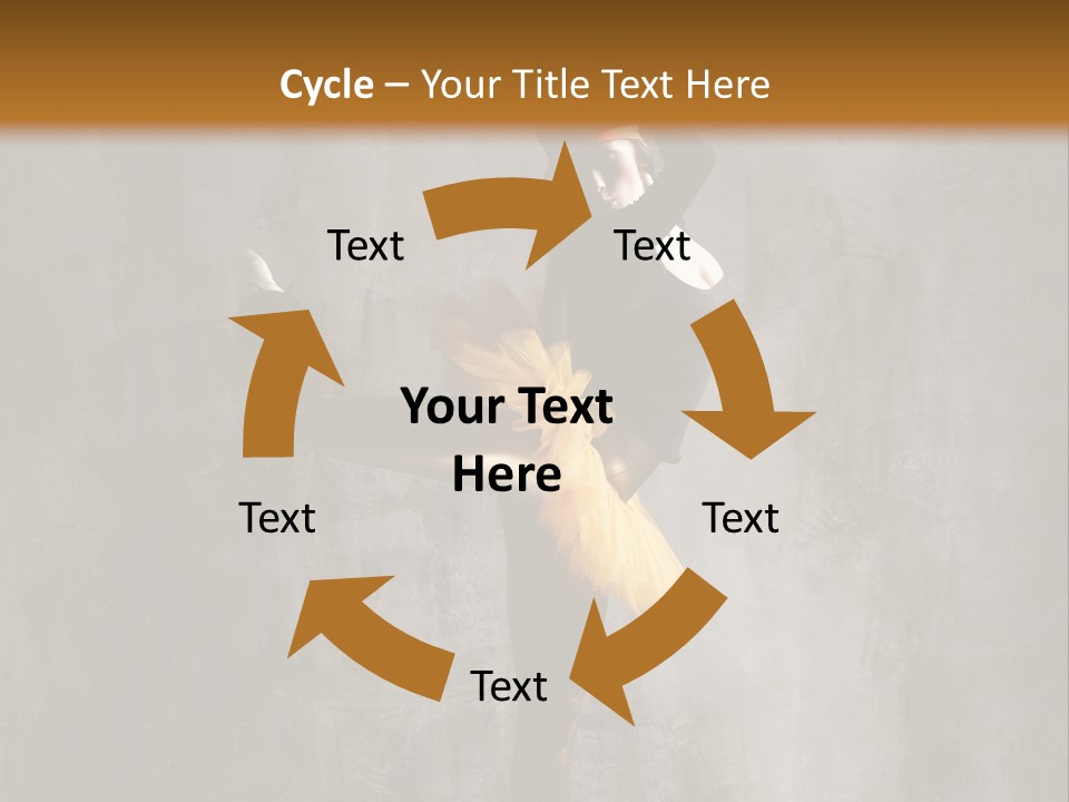One Stretching Agility PowerPoint Template