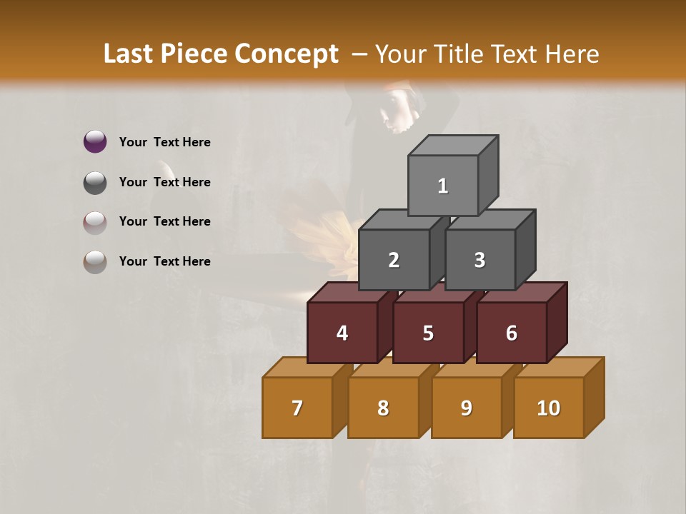 One Stretching Agility PowerPoint Template