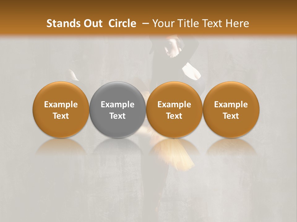 One Stretching Agility PowerPoint Template