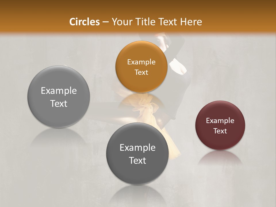 One Stretching Agility PowerPoint Template