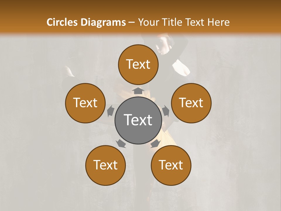 One Stretching Agility PowerPoint Template