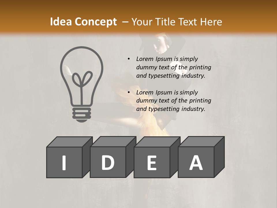 One Stretching Agility PowerPoint Template