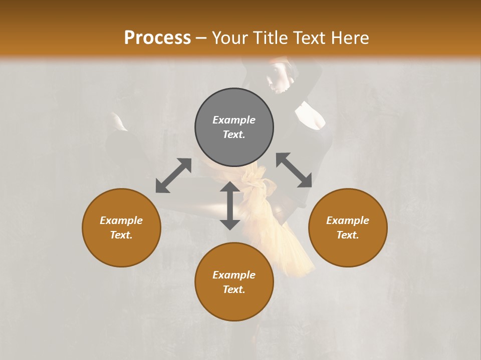 One Stretching Agility PowerPoint Template