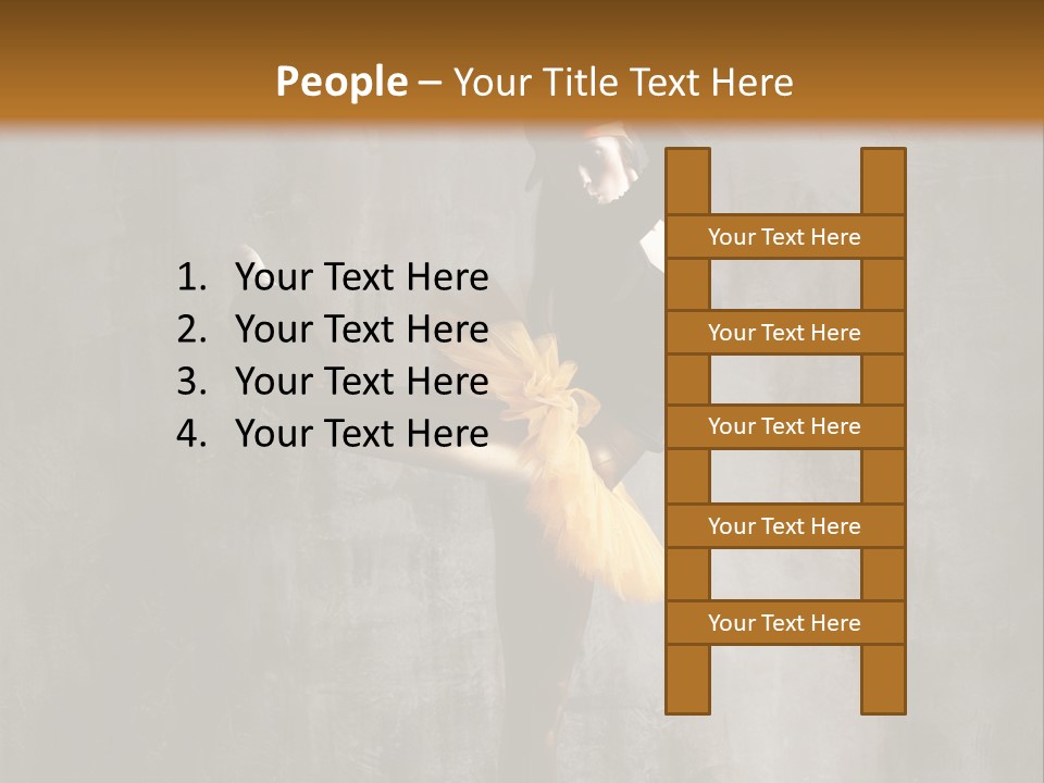 One Stretching Agility PowerPoint Template