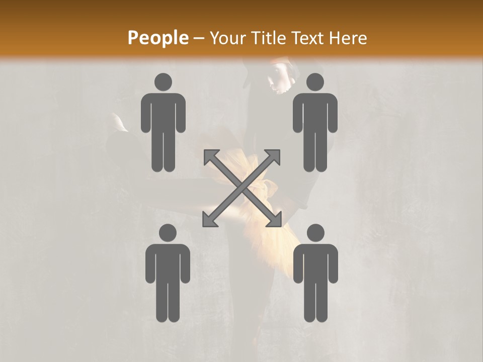 One Stretching Agility PowerPoint Template