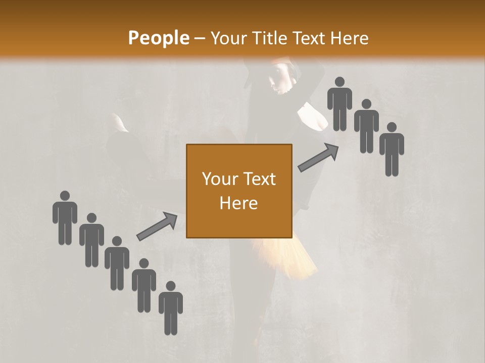 One Stretching Agility PowerPoint Template