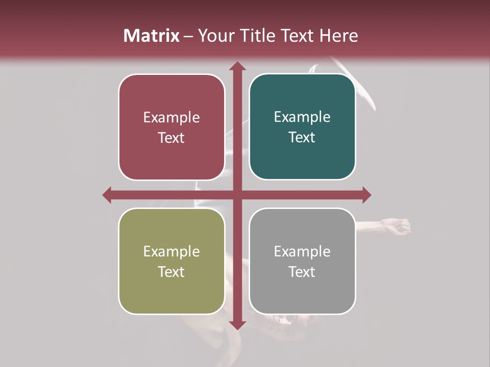 Stunt Posing Hiphop PowerPoint Template