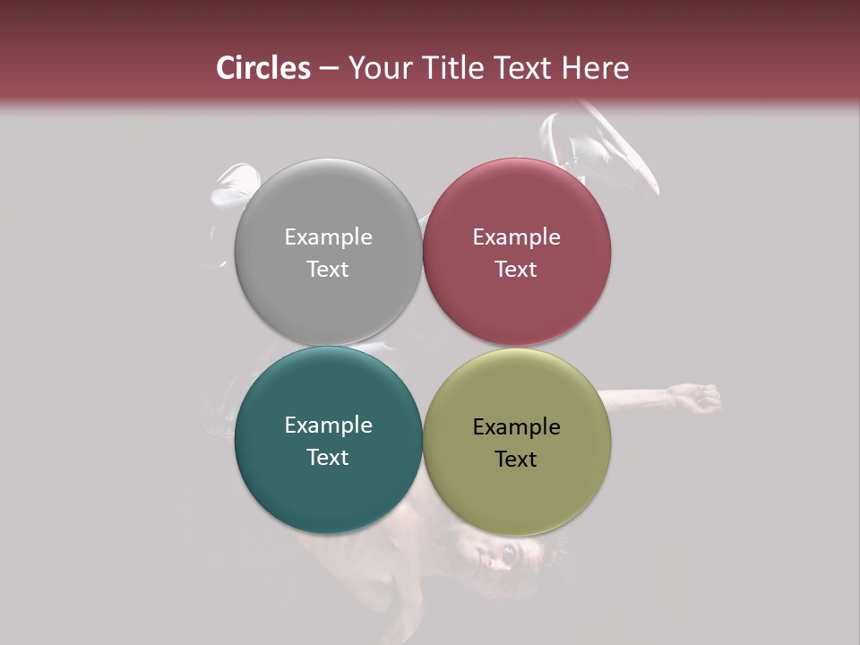 Stunt Posing Hiphop PowerPoint Template