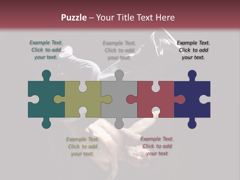 Stunt Posing Hiphop PowerPoint Template