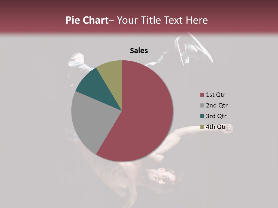 Stunt Posing Hiphop PowerPoint Template