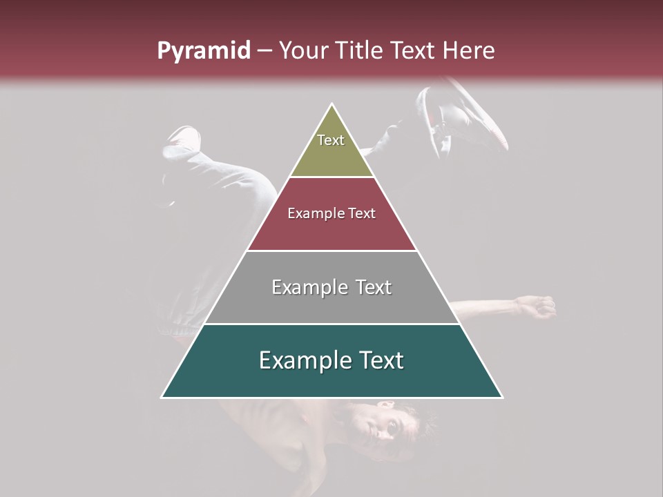 Stunt Posing Hiphop PowerPoint Template