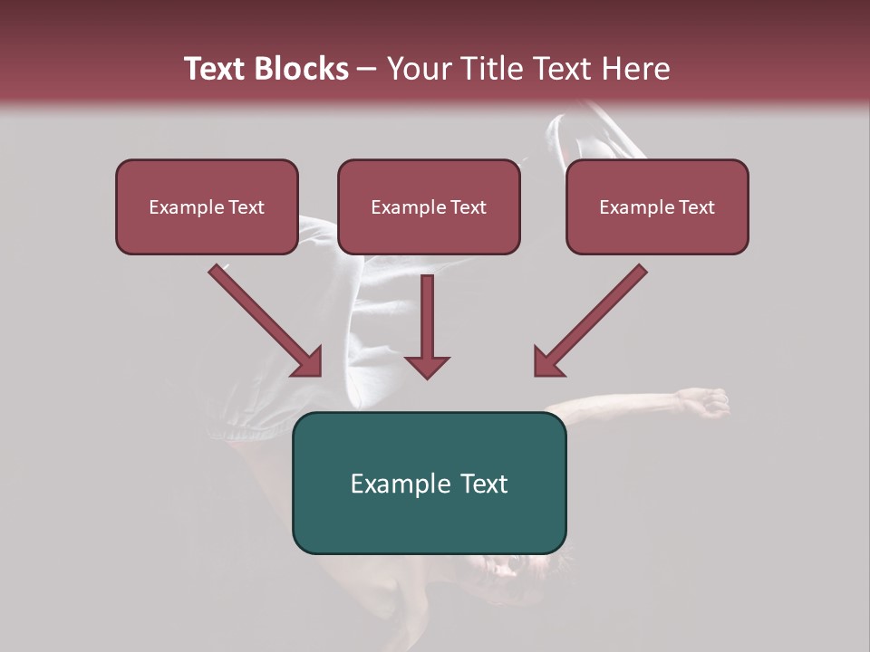 Stunt Posing Hiphop PowerPoint Template