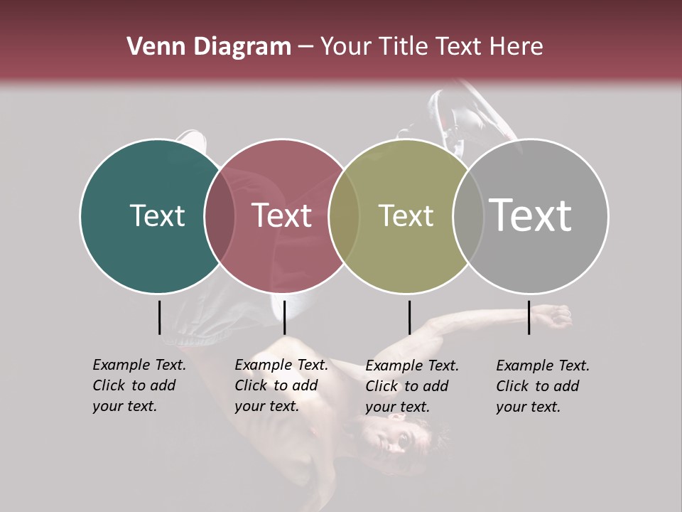 Stunt Posing Hiphop PowerPoint Template