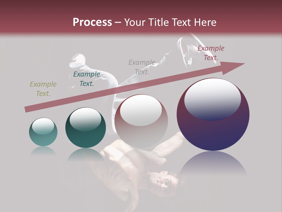 Stunt Posing Hiphop PowerPoint Template