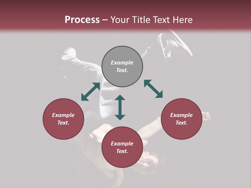 Stunt Posing Hiphop PowerPoint Template