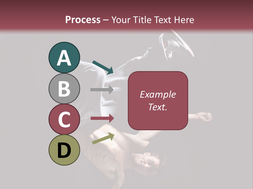 Stunt Posing Hiphop PowerPoint Template