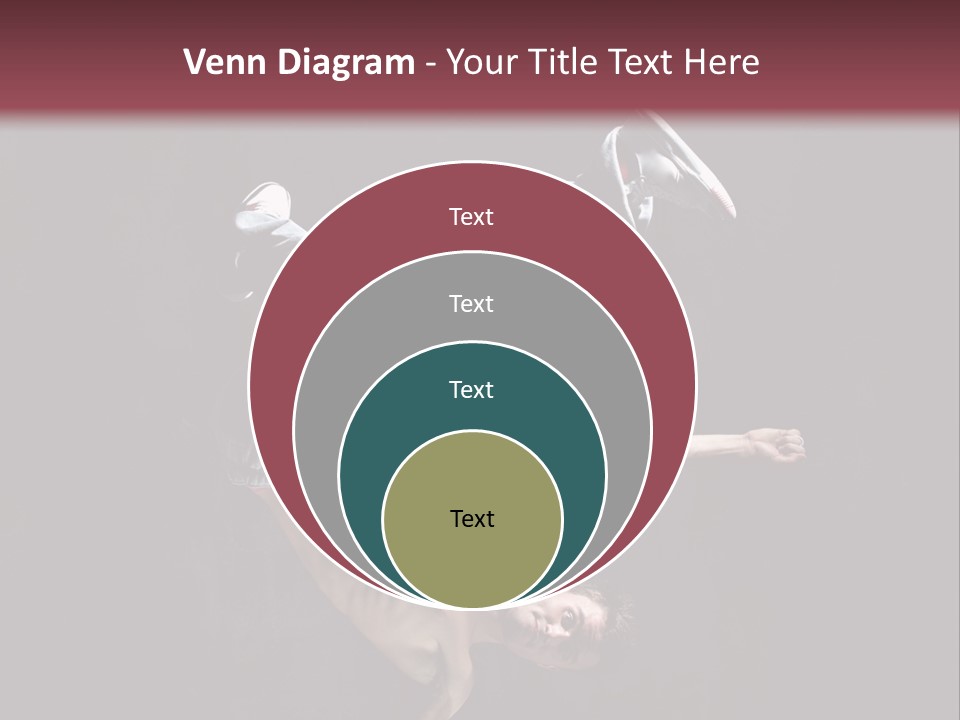 Stunt Posing Hiphop PowerPoint Template