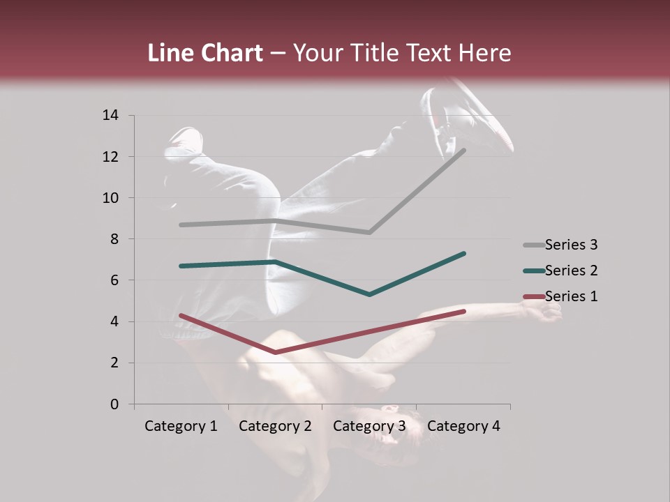 Stunt Posing Hiphop PowerPoint Template