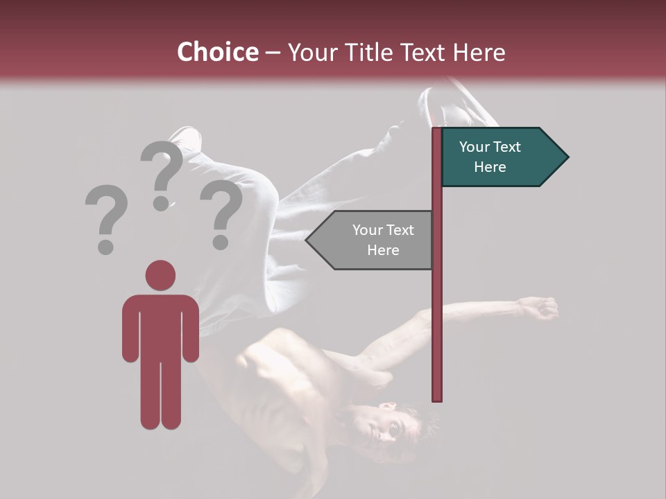 Stunt Posing Hiphop PowerPoint Template