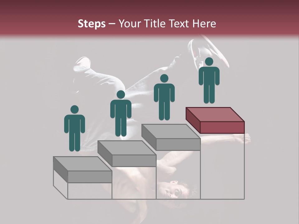 Stunt Posing Hiphop PowerPoint Template