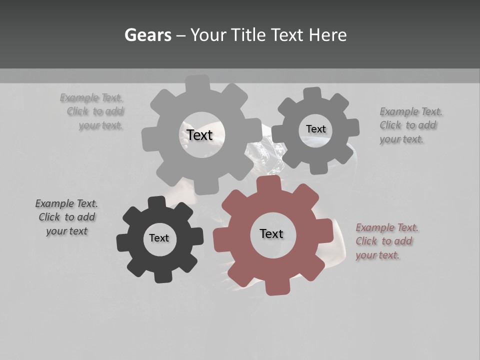 Caucasian Stretching Pilates PowerPoint Template