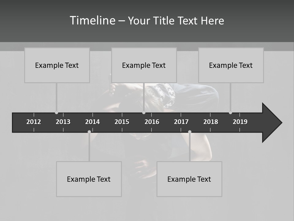 Caucasian Stretching Pilates PowerPoint Template