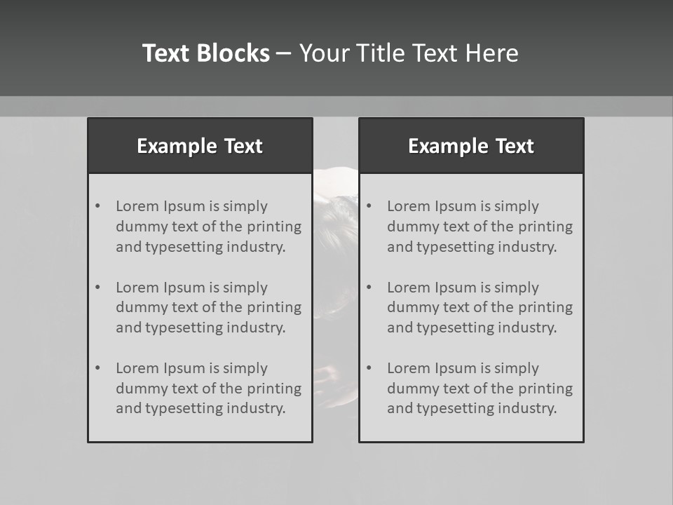 Caucasian Stretching Pilates PowerPoint Template