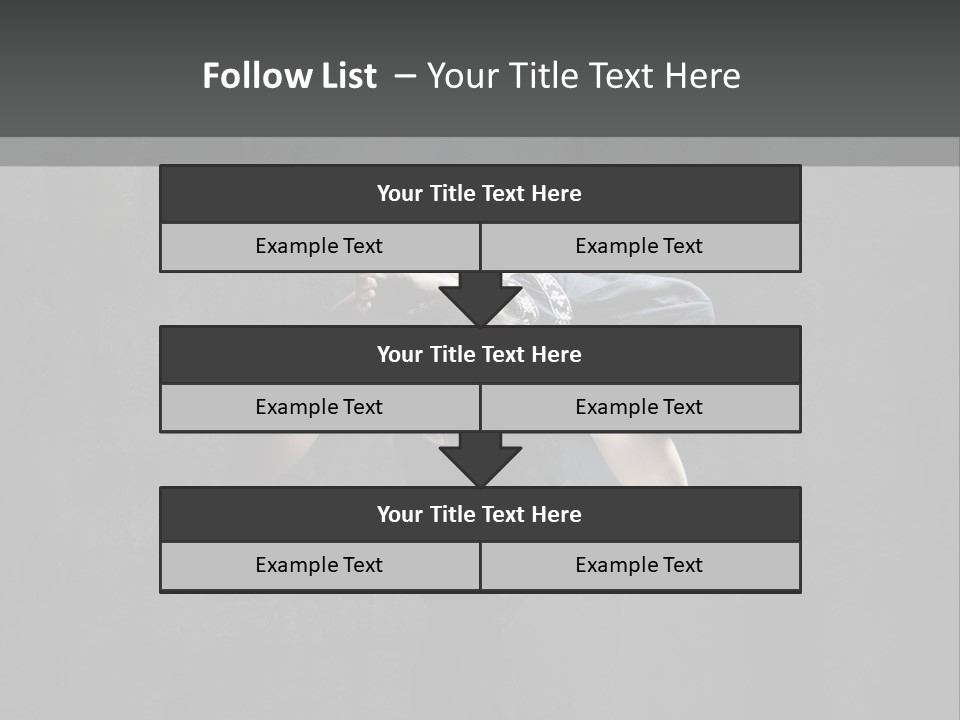 Caucasian Stretching Pilates PowerPoint Template