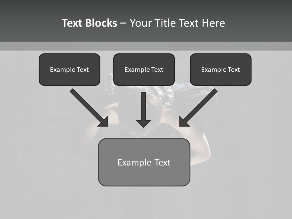 Caucasian Stretching Pilates PowerPoint Template