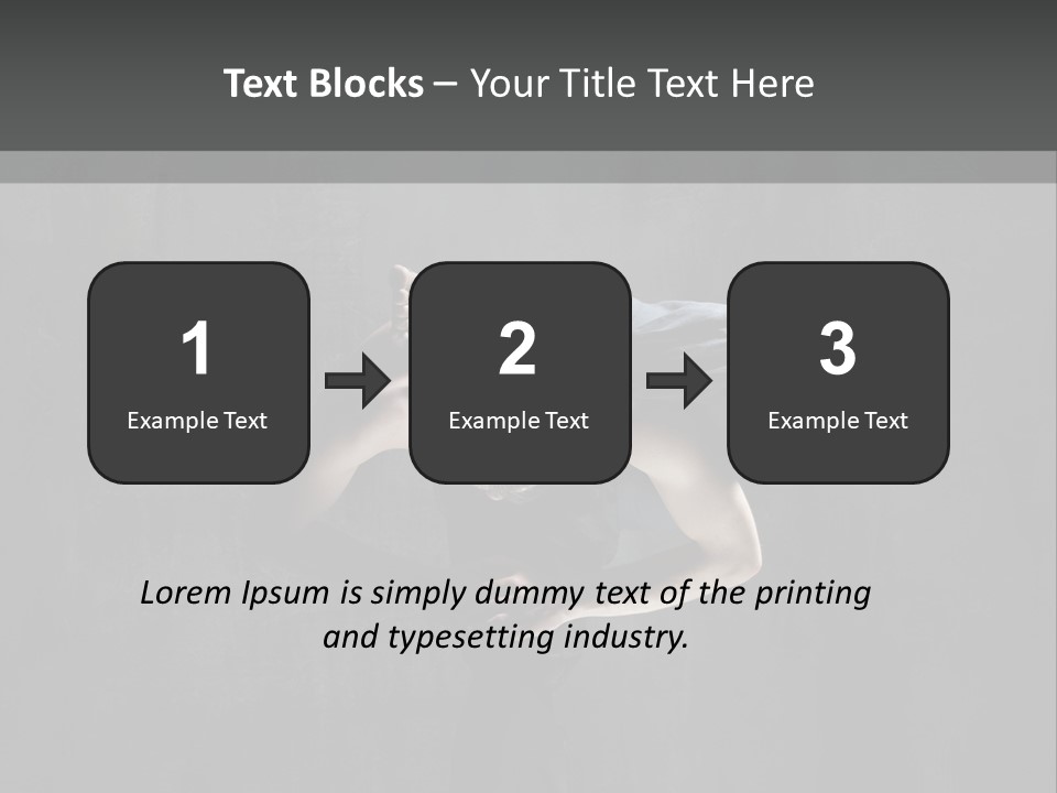 Caucasian Stretching Pilates PowerPoint Template