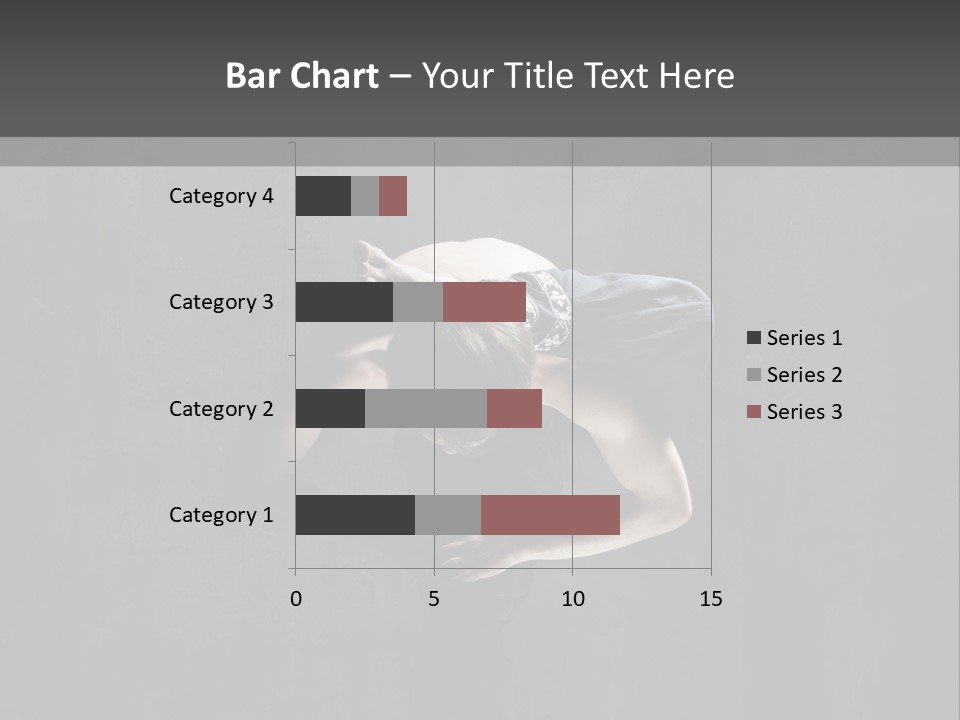 Caucasian Stretching Pilates PowerPoint Template