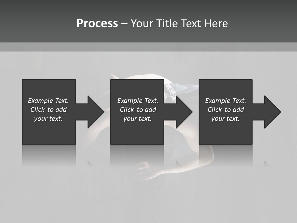 Caucasian Stretching Pilates PowerPoint Template