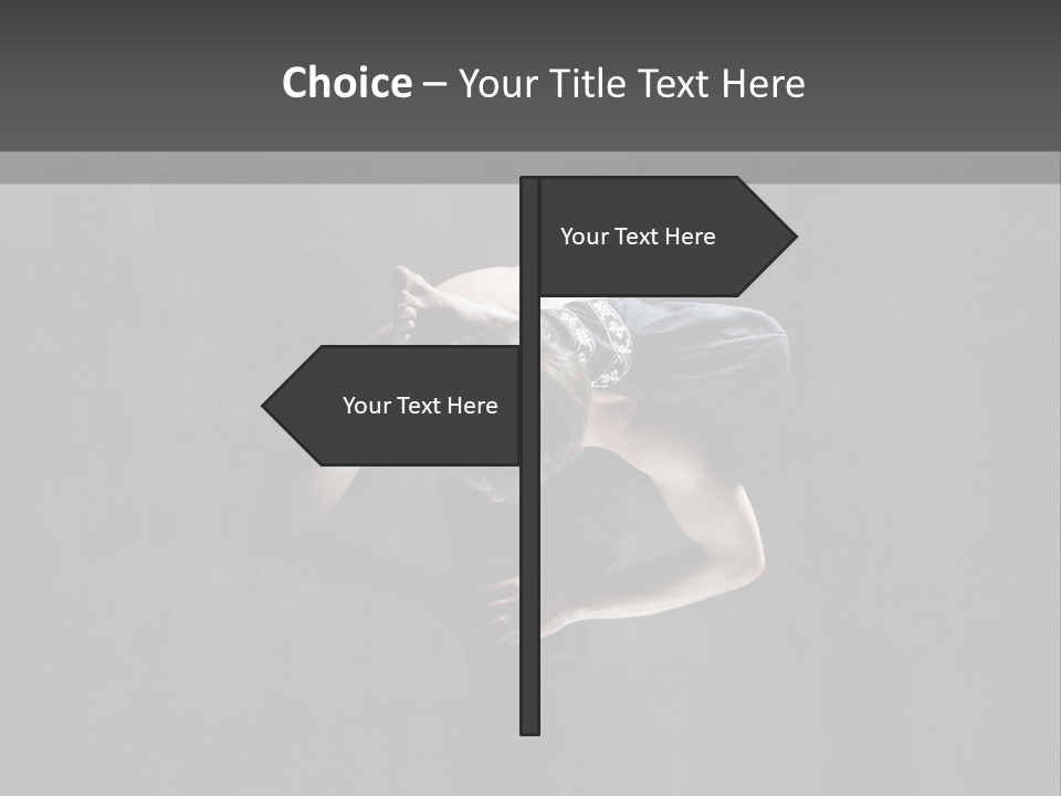 Caucasian Stretching Pilates PowerPoint Template