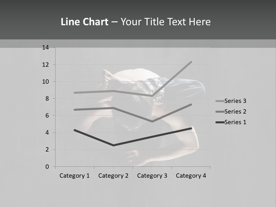 Caucasian Stretching Pilates PowerPoint Template