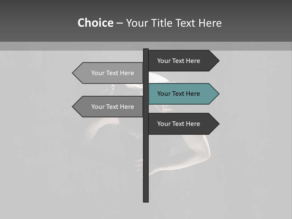 Caucasian Stretching Pilates PowerPoint Template