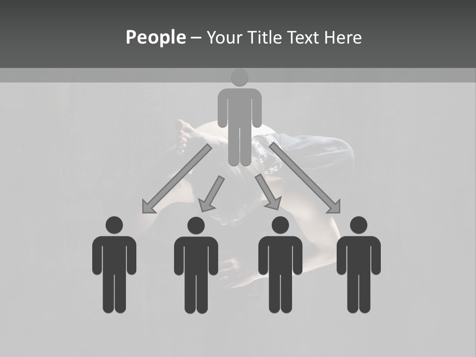 Caucasian Stretching Pilates PowerPoint Template